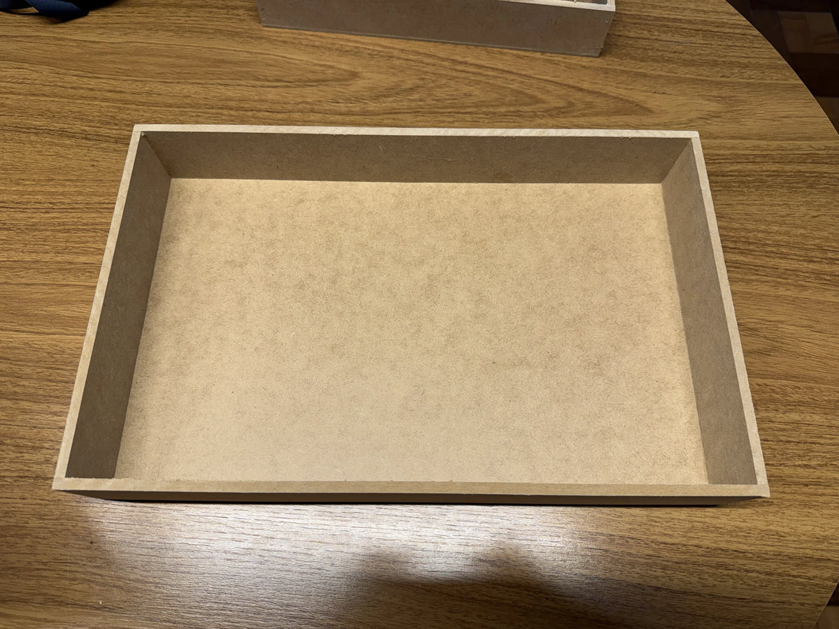 Bandeja em MDF Revestida em Tecido – G (40,5 X 25 X 6)