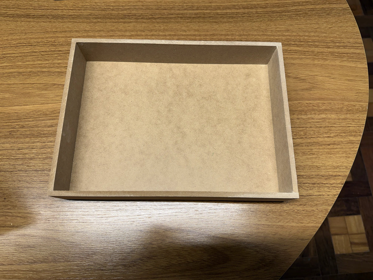 Bandeja em MDF Revestida em Tecido – G (40,5 X 25 X 6)